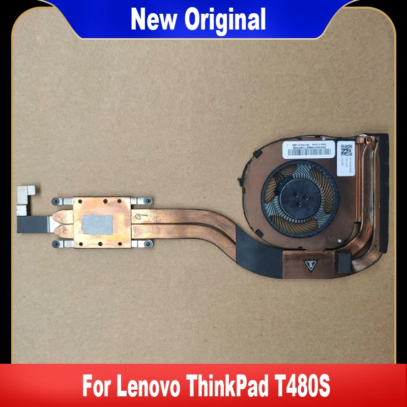 Imagem -01 - Ventilador para Lenovo T480s Thinkpad Radiador Refrigerador Dissipador de Calor Original Novo Alta Qualidade 01hw699 01hw698 01hw697 01lv695