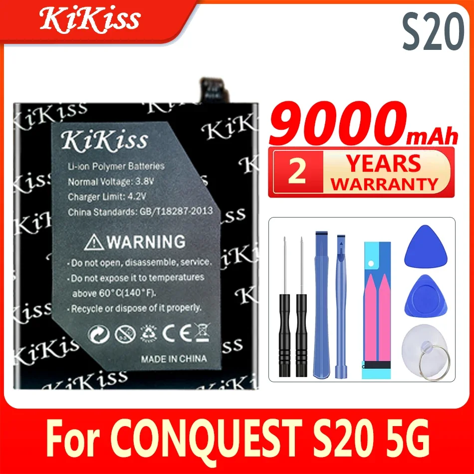 

Аккумулятор KiKiss для батарей CONQUEST S20 5G S20