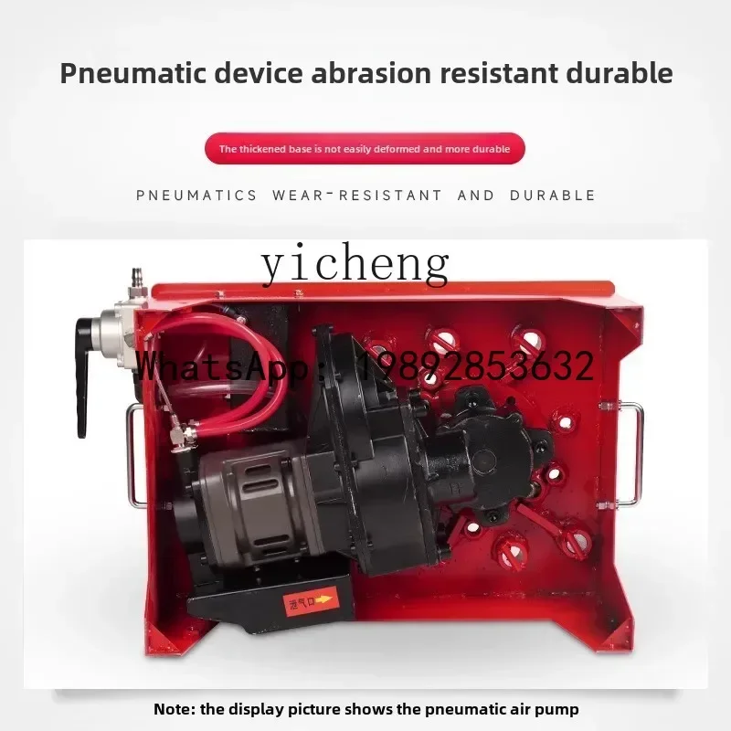 II2-27  pneumatic vacuum tire pick-up machine electric  remover large truck tire disassembly tool mobile tire repair trailer