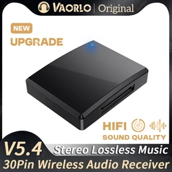 30Pin Bluetooth 5.4 Audio Receiver HIFI Lossless Music High Compatibility Wireless Adapter A2DP For 30 Pin Docks Analog Speaker