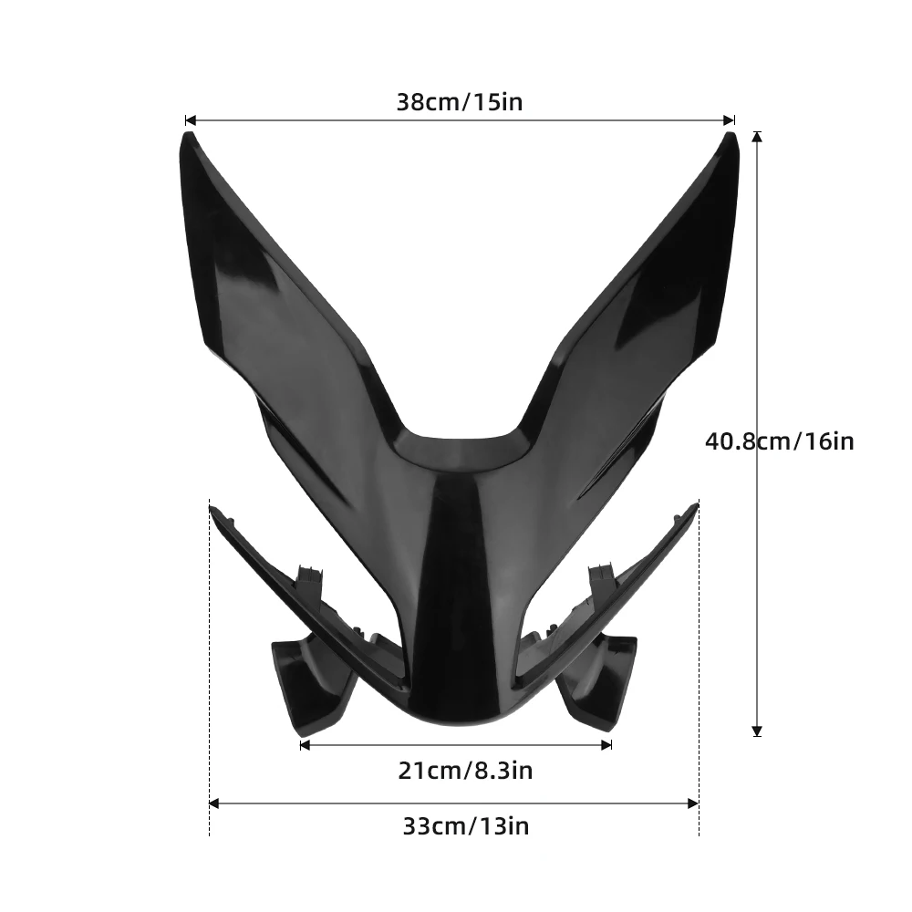 T-MAX560 2022 2023 Front Headlight Upper Side Panel Cover Cowl Accessories Motorcycle Fairing TMAX 560 Body Fairing Unpainted