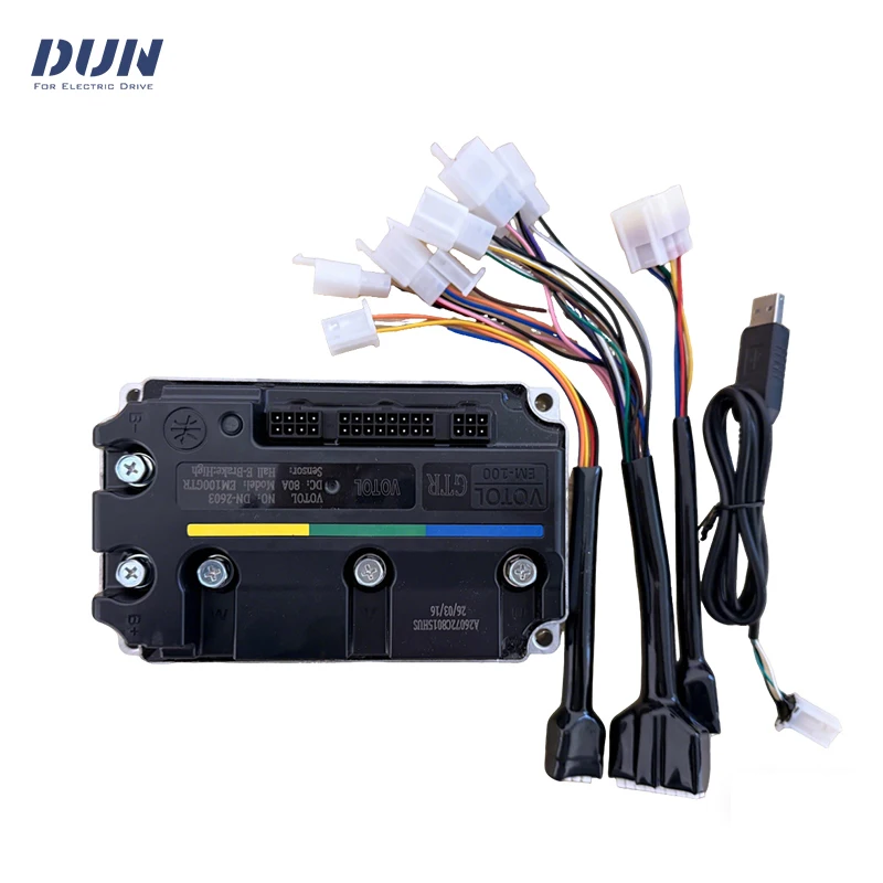 em100/2 gtr BOOST 150A Peak 450A Hall Brushless DC Controller for 3000w In-wheel Mid-drive Motor