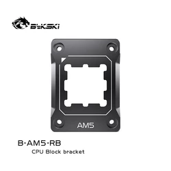 Bykski CPU Beugelbevestiging voor AMD AM5 Platform Aluminiumlegering Bevestigingshouder Anti-vervorming Buiggesp B-AM5-RB
