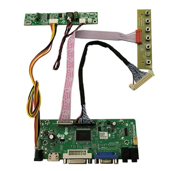 HDMI+DVI+VGA Control Board Driver Monitor Kit for LTM200KT10 LTM200KT12 LTM200KT13 1600*900 LCD LED Screen 30Pins