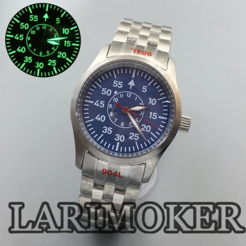 

LARIMOKER 36mm/39mm Fashion Watch For Men NH35 PT5000 Automatic Mechanical Dome Sapphire Glass Stainless Steel Bracelet