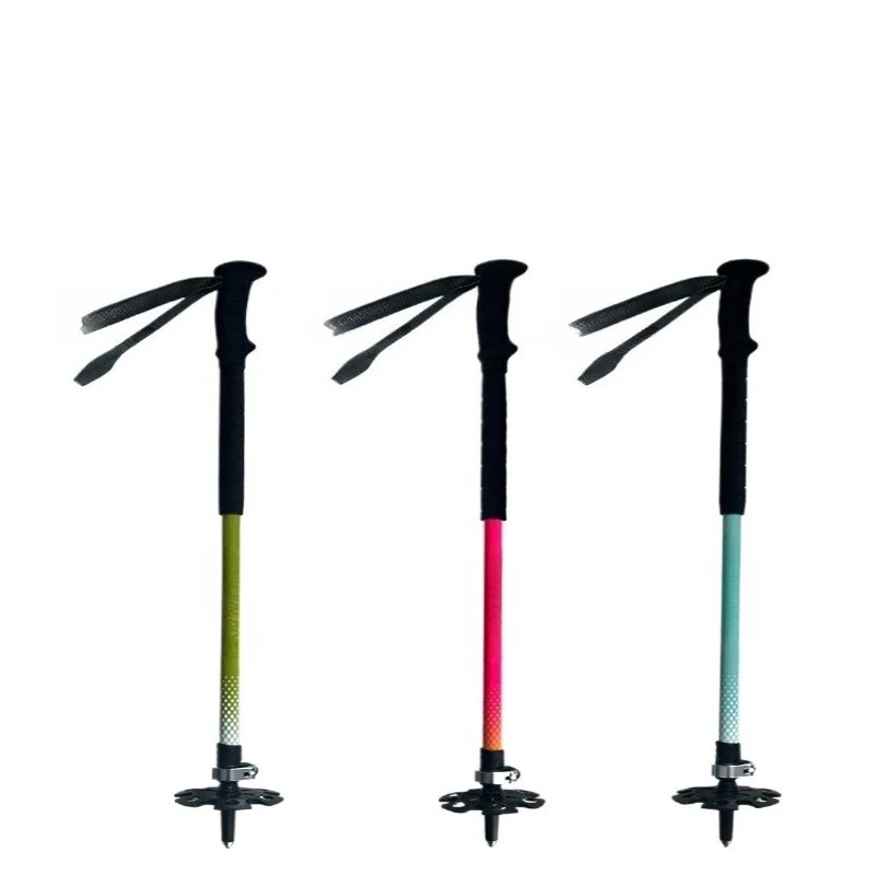 

Ski pole aluminum alloy plus 10K carbon fiber telescopic lightweight men's and women's outdoor skiing professional