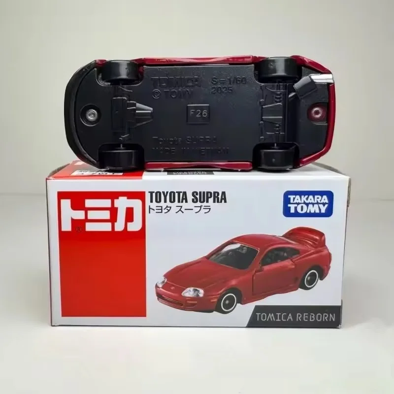 New 2026 Tomica Reborn Serise Toy Ota Supra Diecast Model Car Red Two Door Sports Car Classic Collectible For Adult  Display