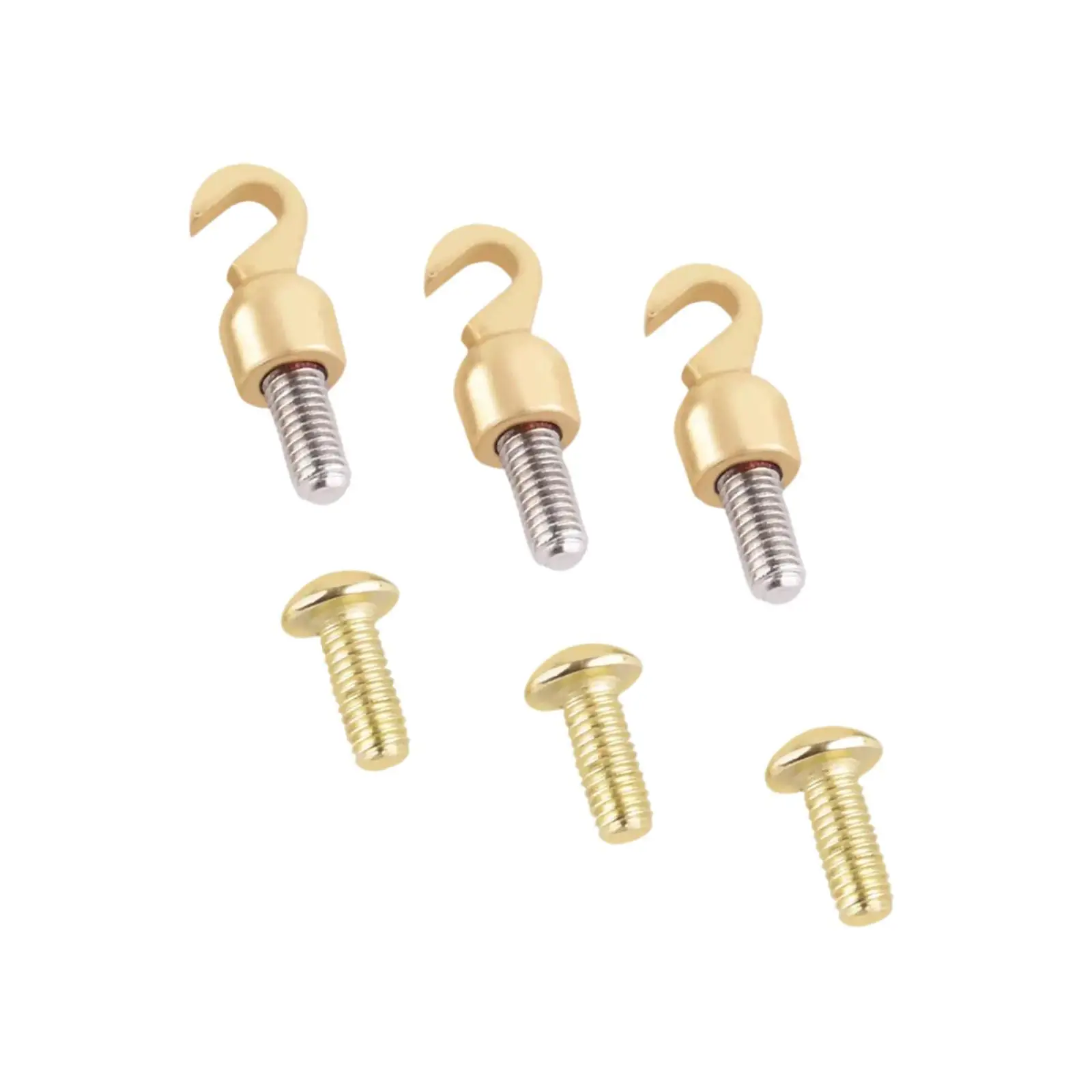 

3Pcs Weight Shell Open Hook Set Sturdy Parts High Load Bearing Capacity Portable Easy to Install Tools and Replacement for Clock