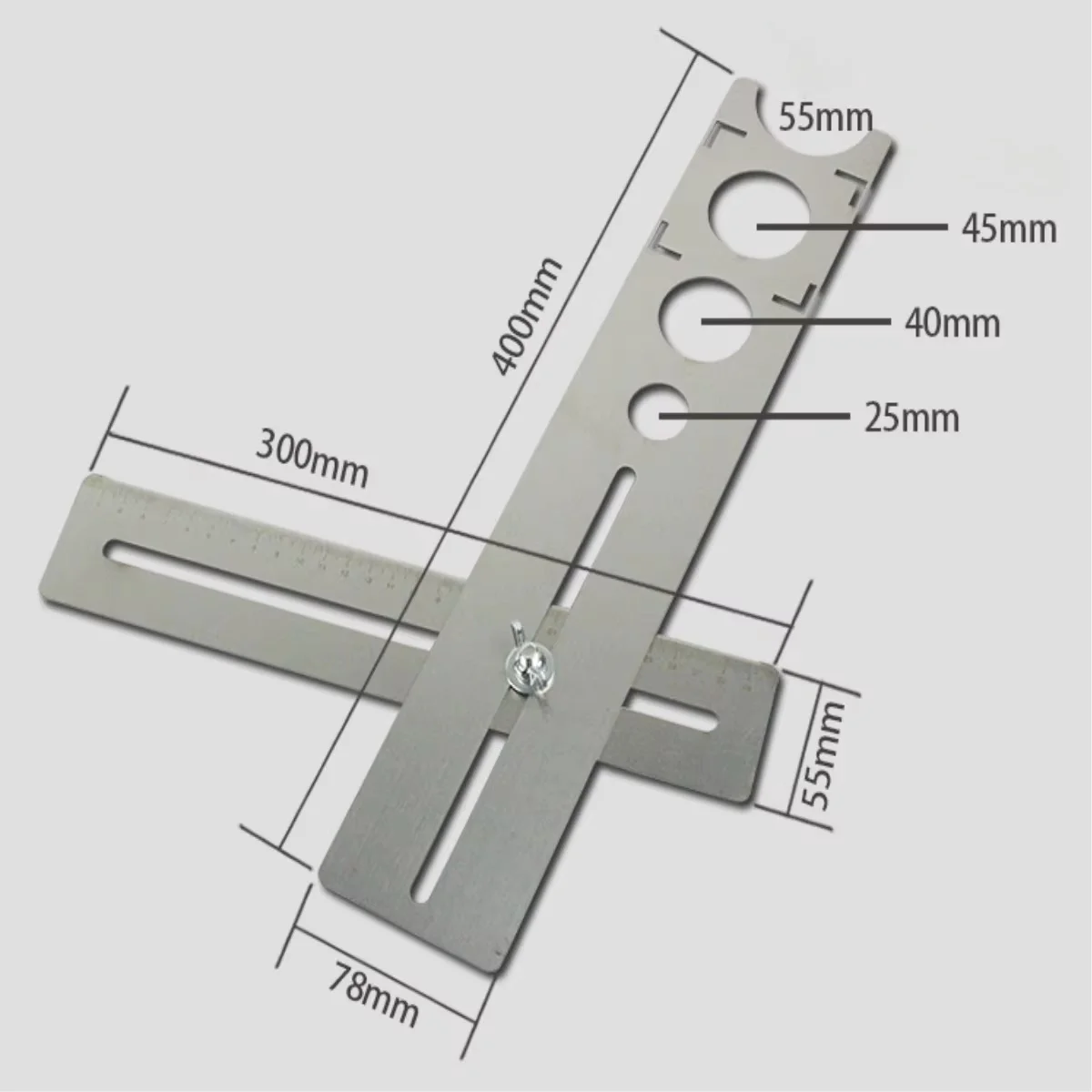 Ceramic Tile Glass Drilling Locator, Marble Wall And Floor Tile Drill Bit Drilling Tool, Water And Electricity Measuring Tooll
