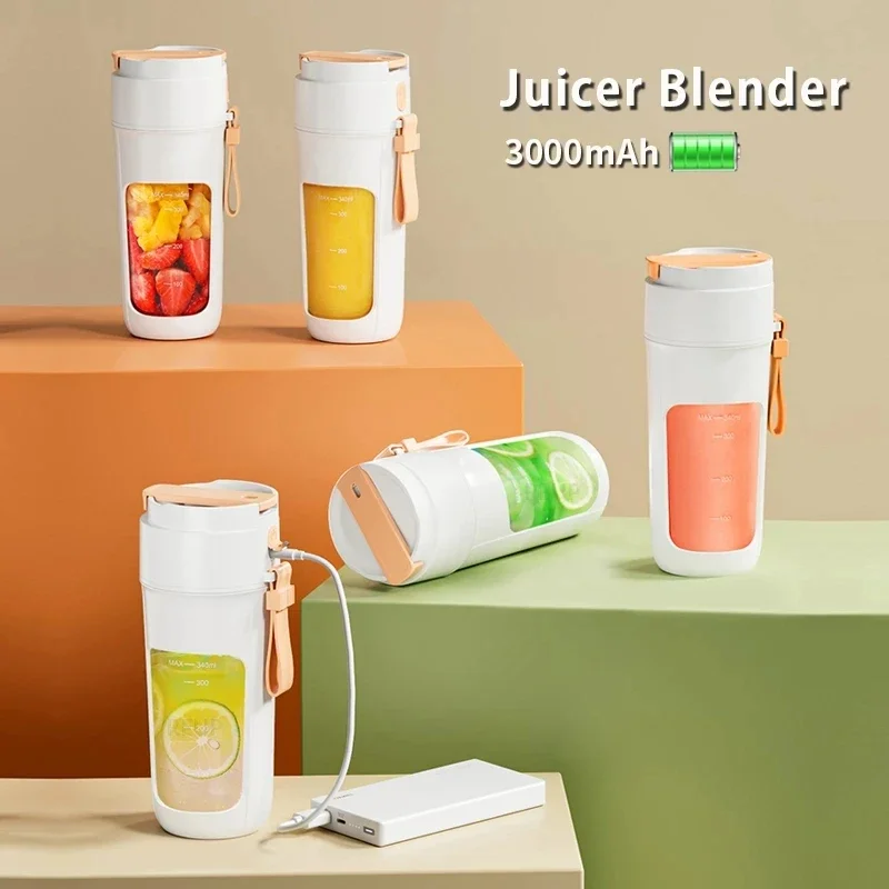 Portable Juice Extractors Electric Blender Fresh Fruit Smoothie Mixers Multifunction Juice Maker Machine Usb Orange Squeezer