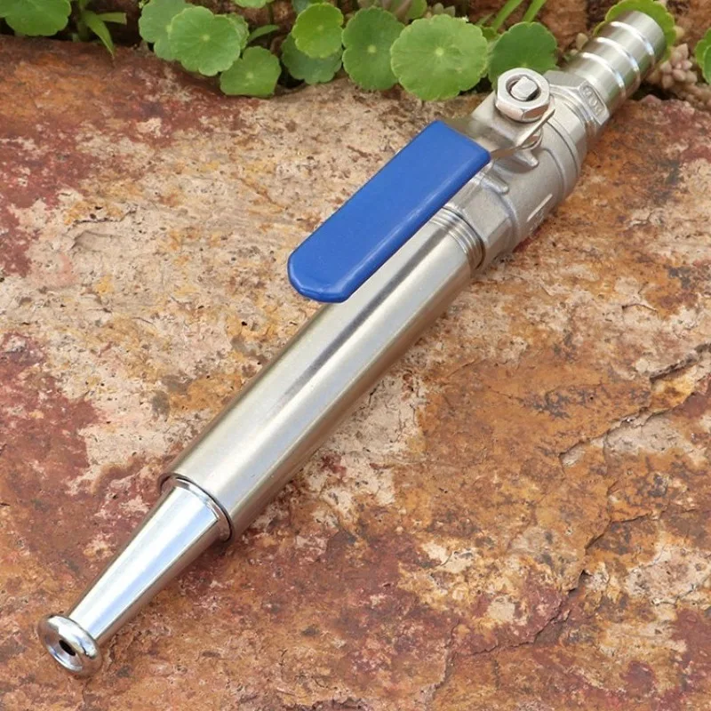 Large flow water pump, stainless steel nozzle, fire flushing and high pressure floor washing for household use