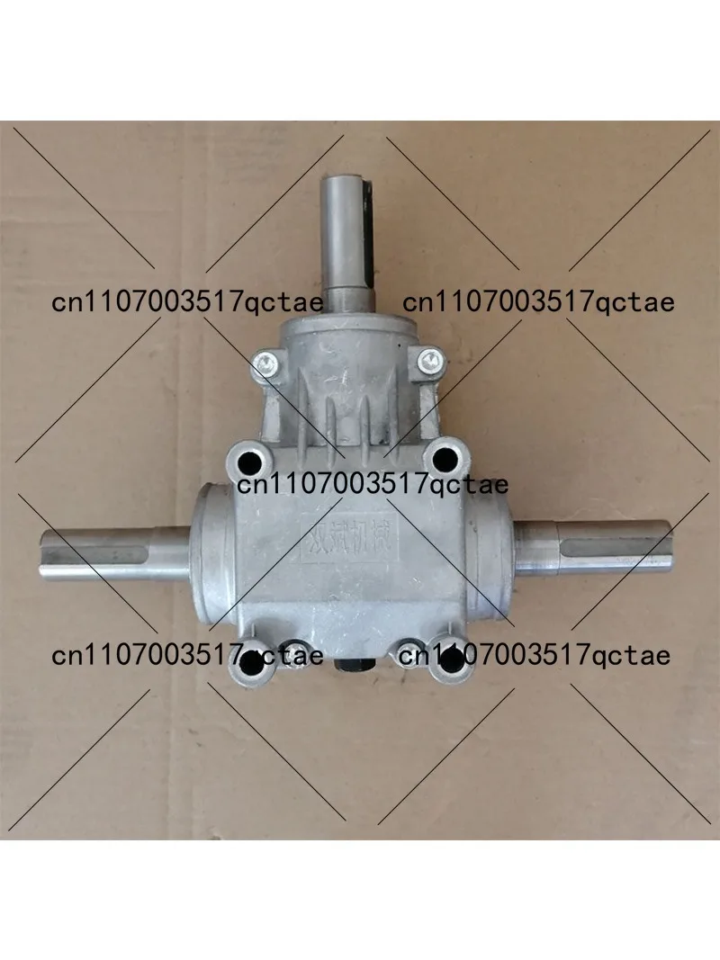 T-shaped Reinforced 1:1 Right-angle Gear Reducer/4-mode Gear Box/Steering Box/Commutator/90 Degree Angle Detector/Guide Box view 6