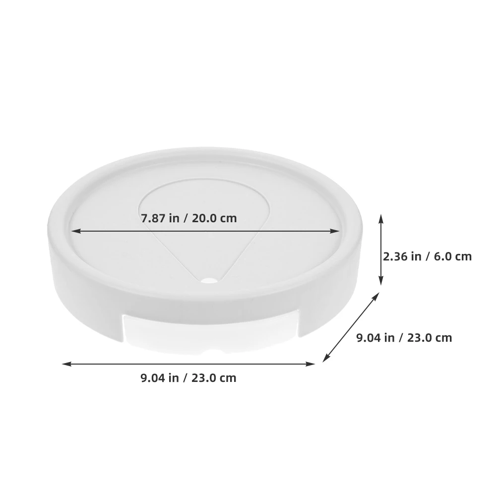 

Hidden Flower Pot Tray Stand with Wheel Plant Plastic Stands Flowerpot Holder Display