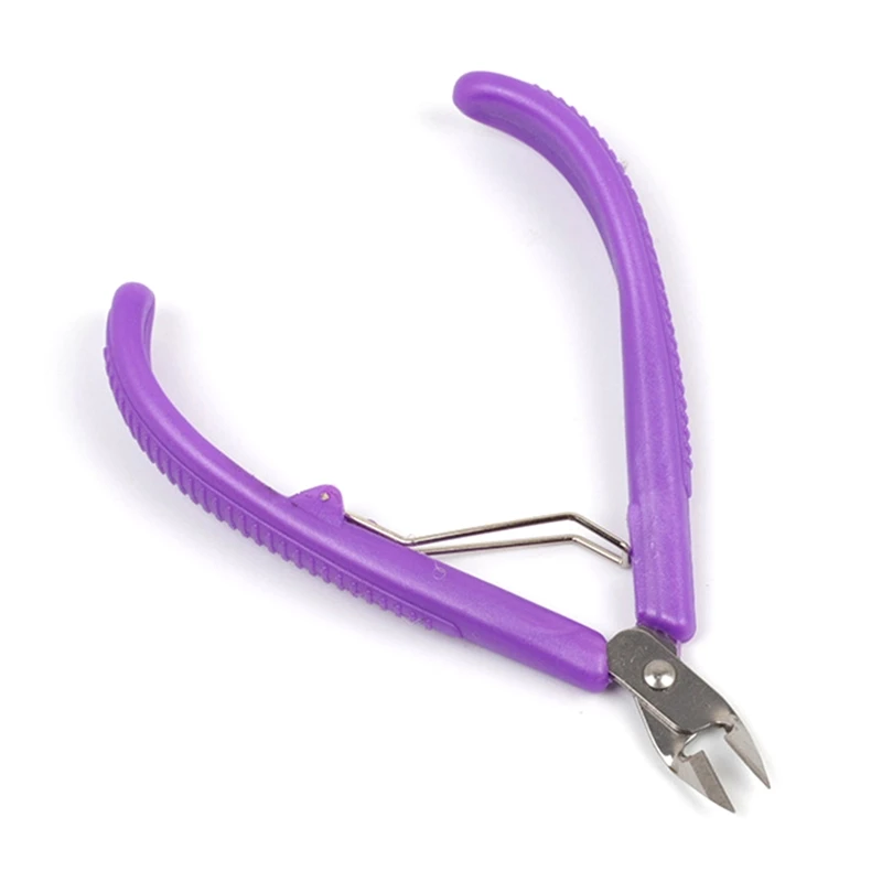 Mini Diagonal Pliers for Electric Wire, Cable Cutters, Mini Clamp, Electronic Feet Trimming, Cut Wire