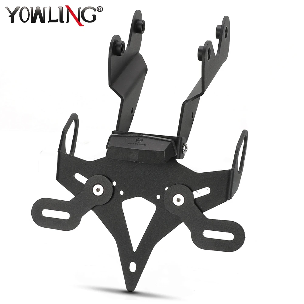 

Motorcycle Rear License Plate Holder Bracket For Honda CB650R CBR650R CB CBR 650R 2024 2025 Light Tail Tidy Fender Eliminator