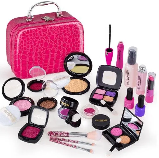 Children's cosmetics, girls' grooming toys, simulated home play, princess makeup, handbag set