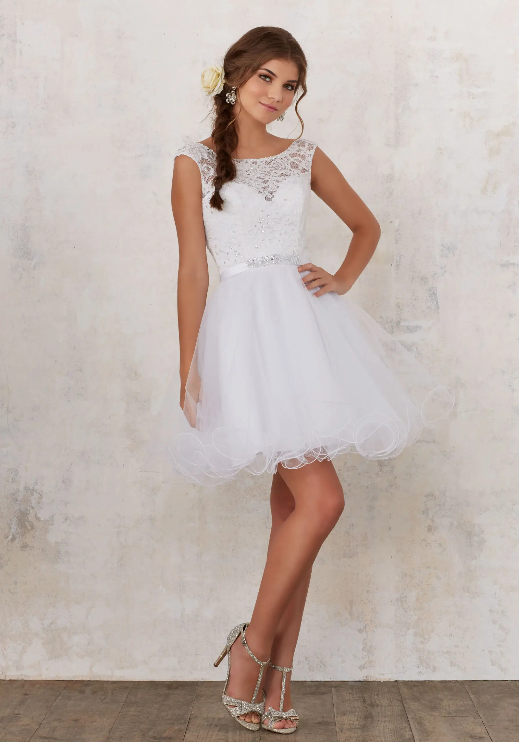 2024 New  Mini  Evening Gown M-443