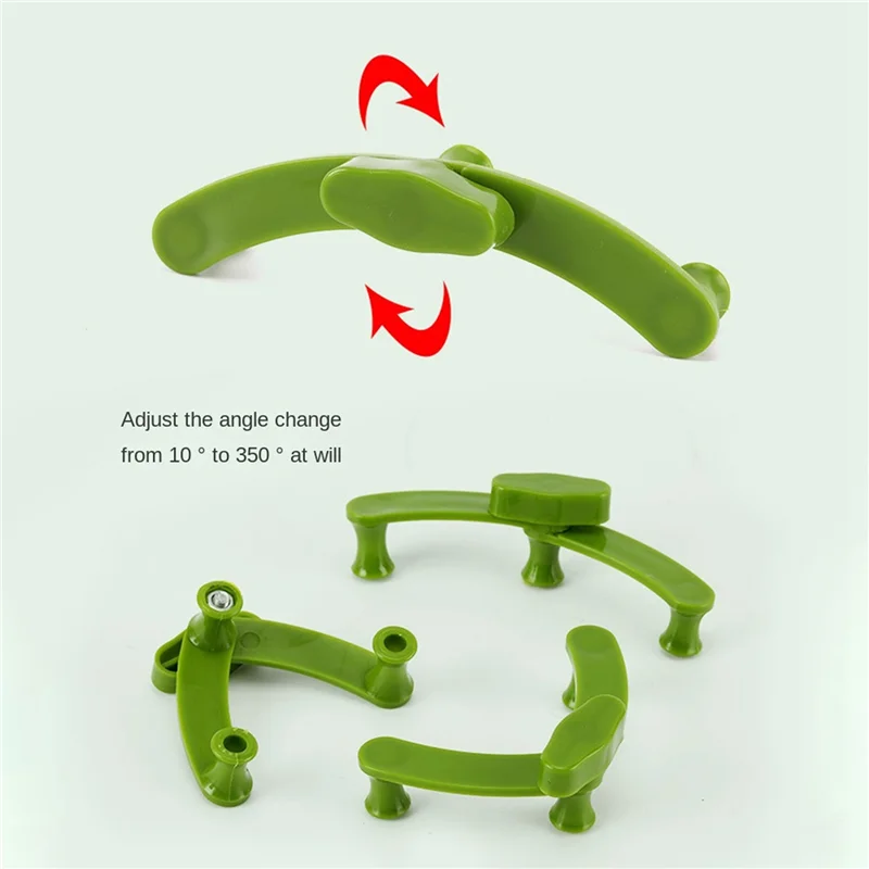 

20Pcs Adjustable Plant Branches Bender Fixator Reuseable Branch Puller Twig Fixing Clamp Bonsai Modelling Tool Garden-B61B