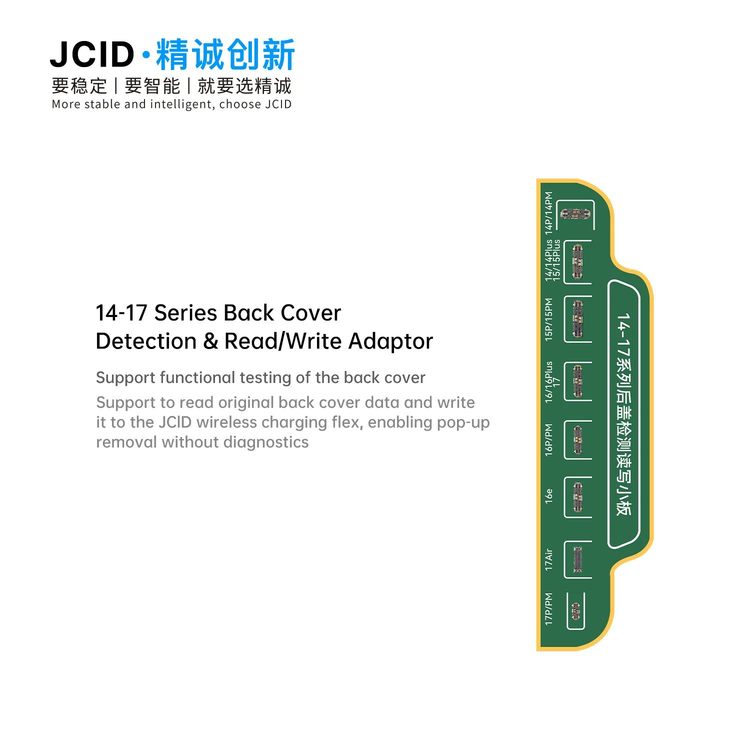 JC V1SE V1S Pro Programmer True Tone Board 12 13 14 16 17 Serie für iPhone 7-17 Pro Max LCD True Tone Originalfarben-Reparatur