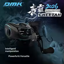 【¥9,605】DMK CHEETAH DCリール メタル版 ブラウン / 左ハンドル 特別割引-アリエク特価アラート