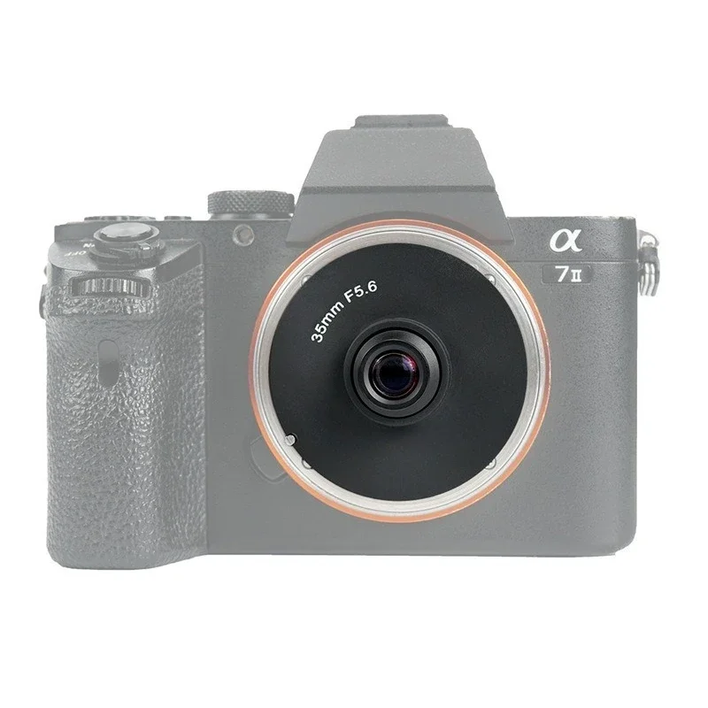 35Mm F5.6 full frame size aerial lens for Sony E port drone