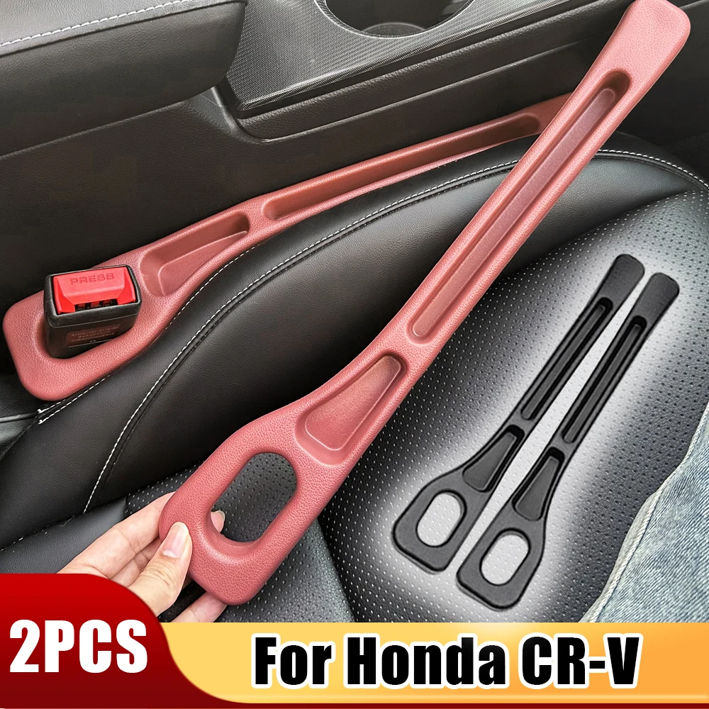 2PCS Car Seat Gap Filler Strips Leak Proof Filling For Honda CRV CR V 2 3 4 5 6 Sport Auto Interior Seat Storage Accessories