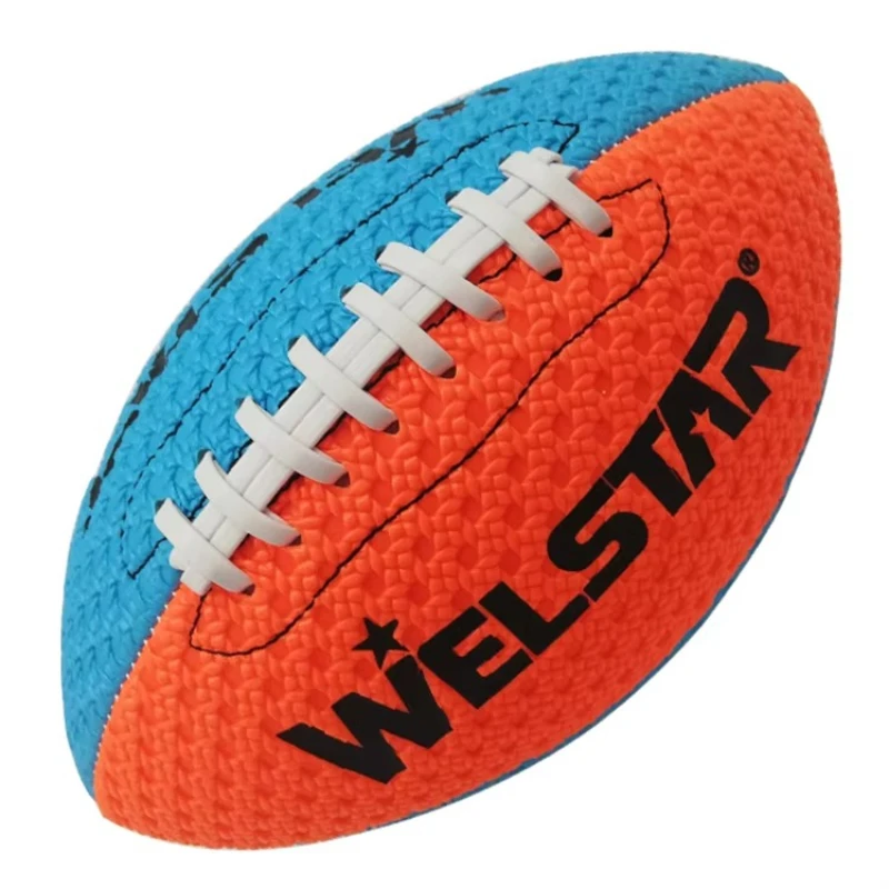 

New good grip beach football soft touch bright foam PVC American football machine sewing wear-resistant and durable