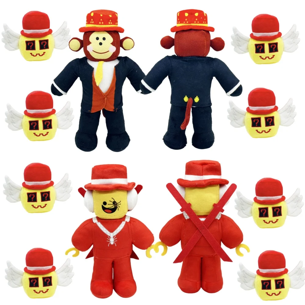 

Steal A Brainrot Esok Sekolah Plush Hot Game Peripheral Plushie Cute Cartoon No. 9 House Stuffed Doll Toy Gamer Fans Gift