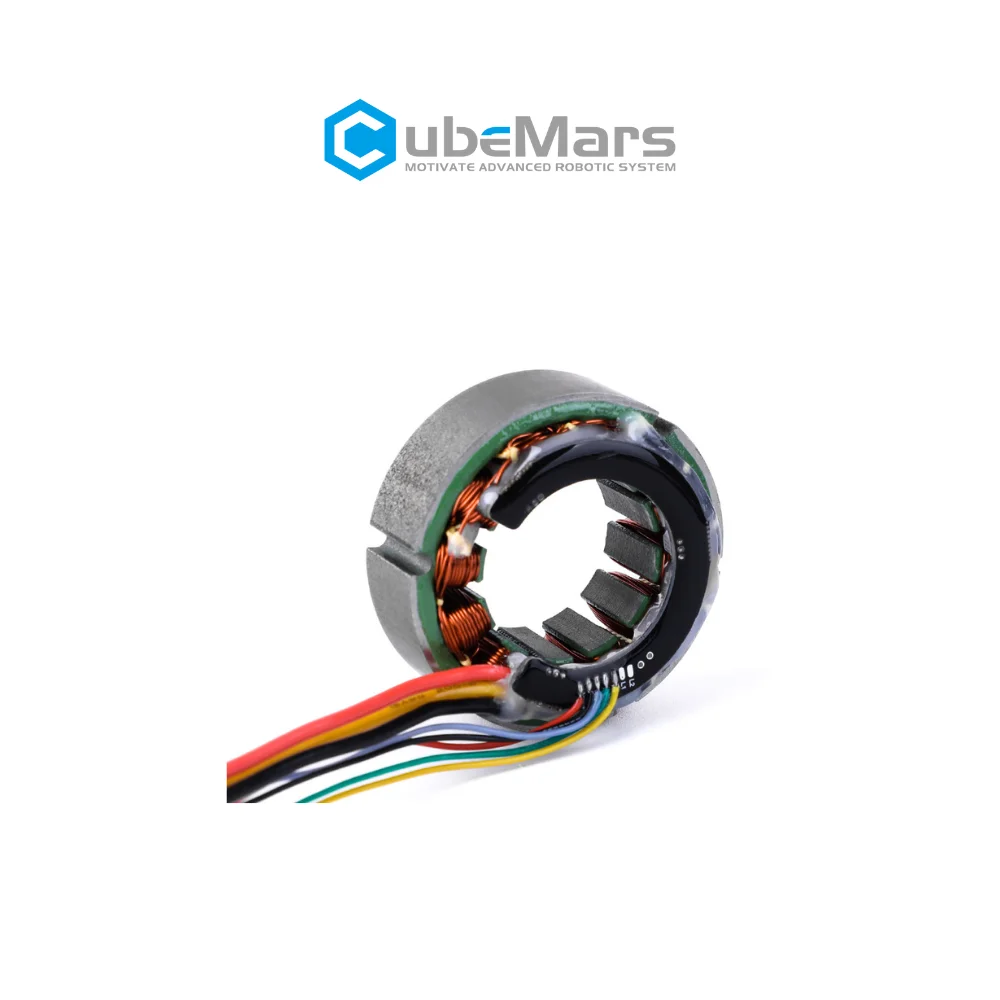 

Cubemars RI50 BLDC Frameless Motor Low Cogging Torque High Density Robotic Dynamic Motor