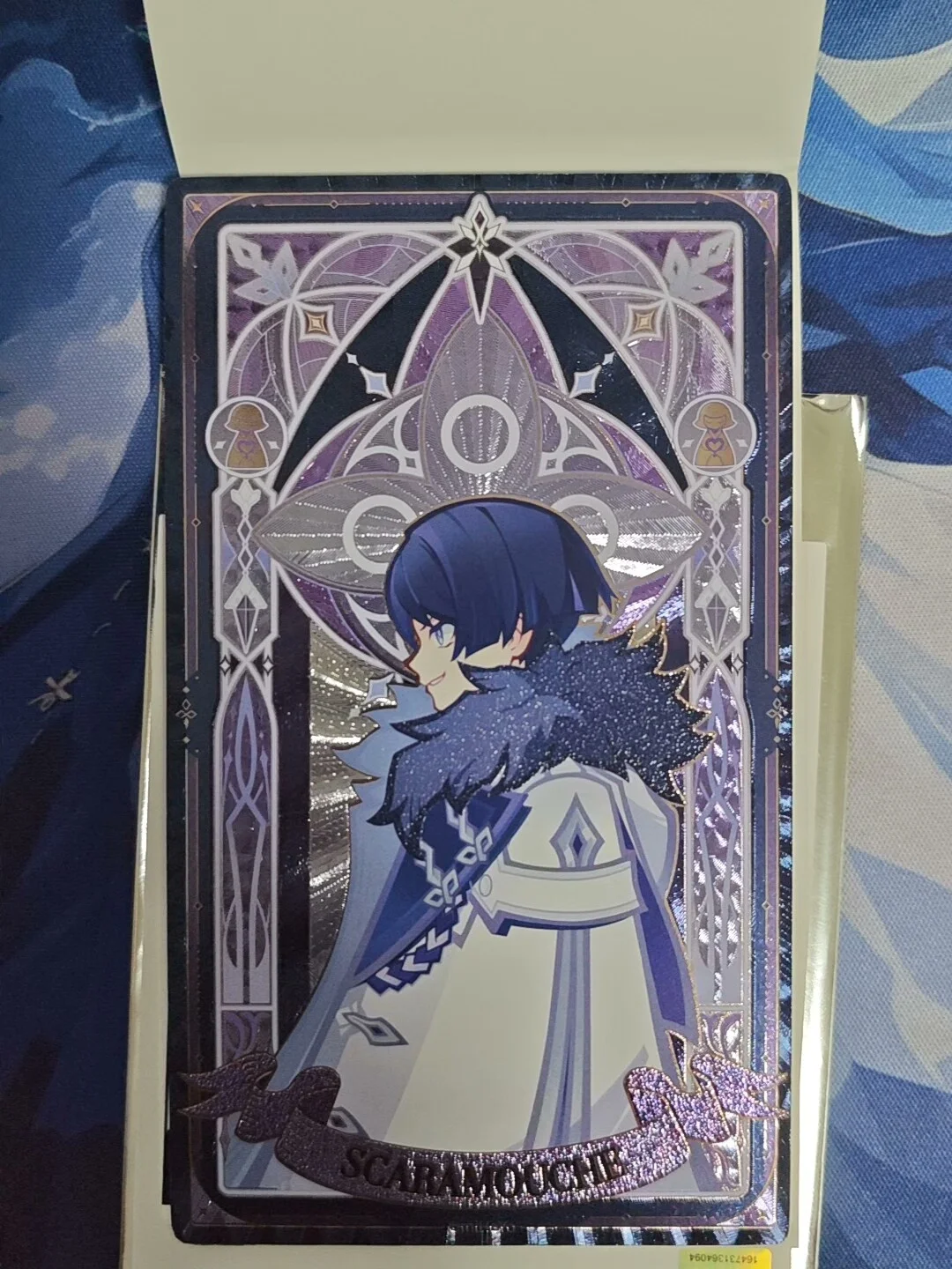 

В наличии Genshin Impact Frost Trace Flame Fatui Wanderer Рефрактивная карта