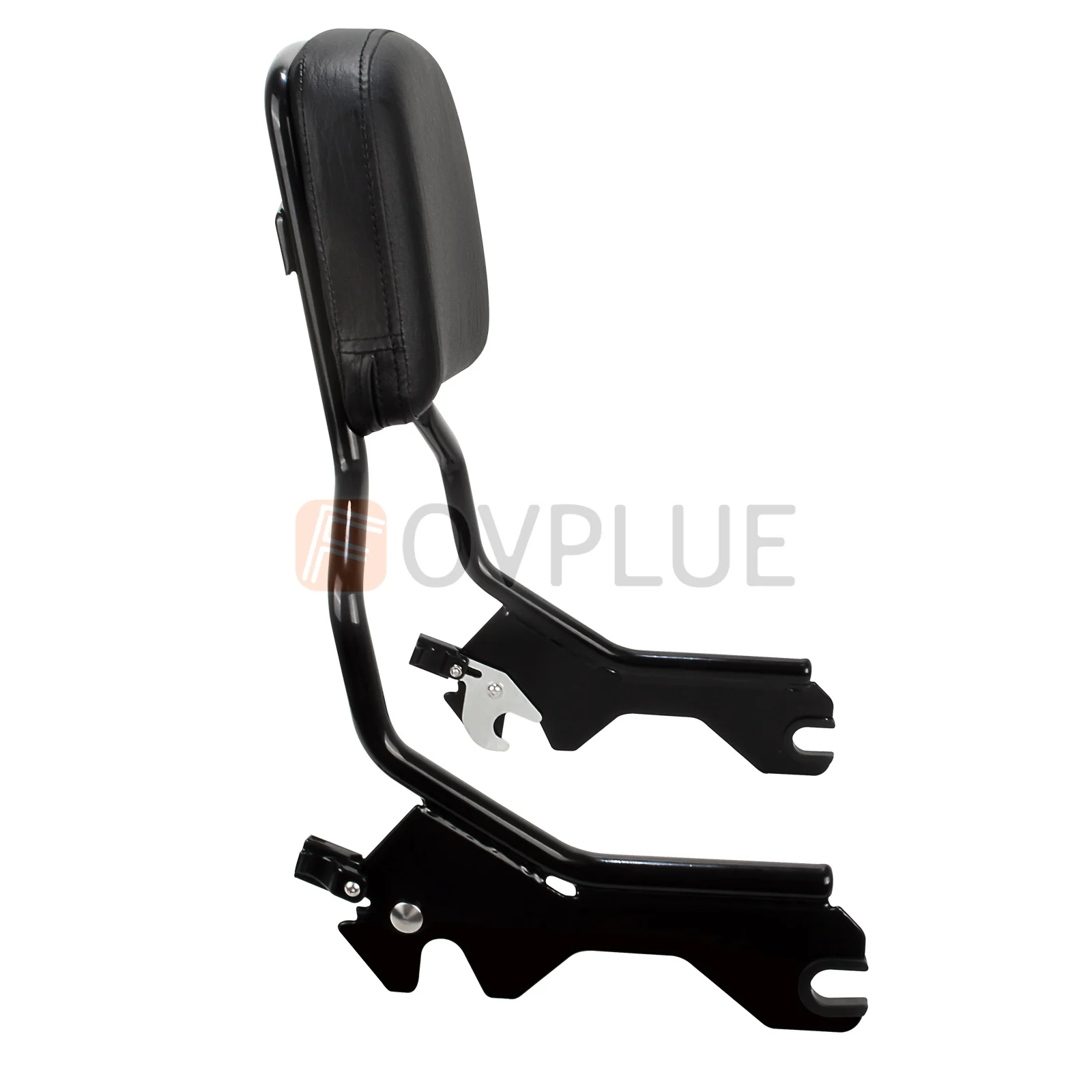 Detachable Motorcycle Rear Passenger Sissy Bar Backrest Pad Kit For Harley Softail Sport Glide FLSB Low Rider FXLR FXLRS 2018-UP