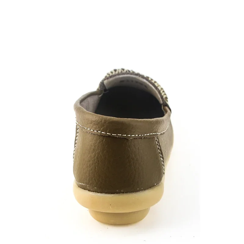 TIMETANG New Women genuine Leather Shoes Slip-on Ballet women Flats Comfort shoes woman moccasins sapatilhas femininos