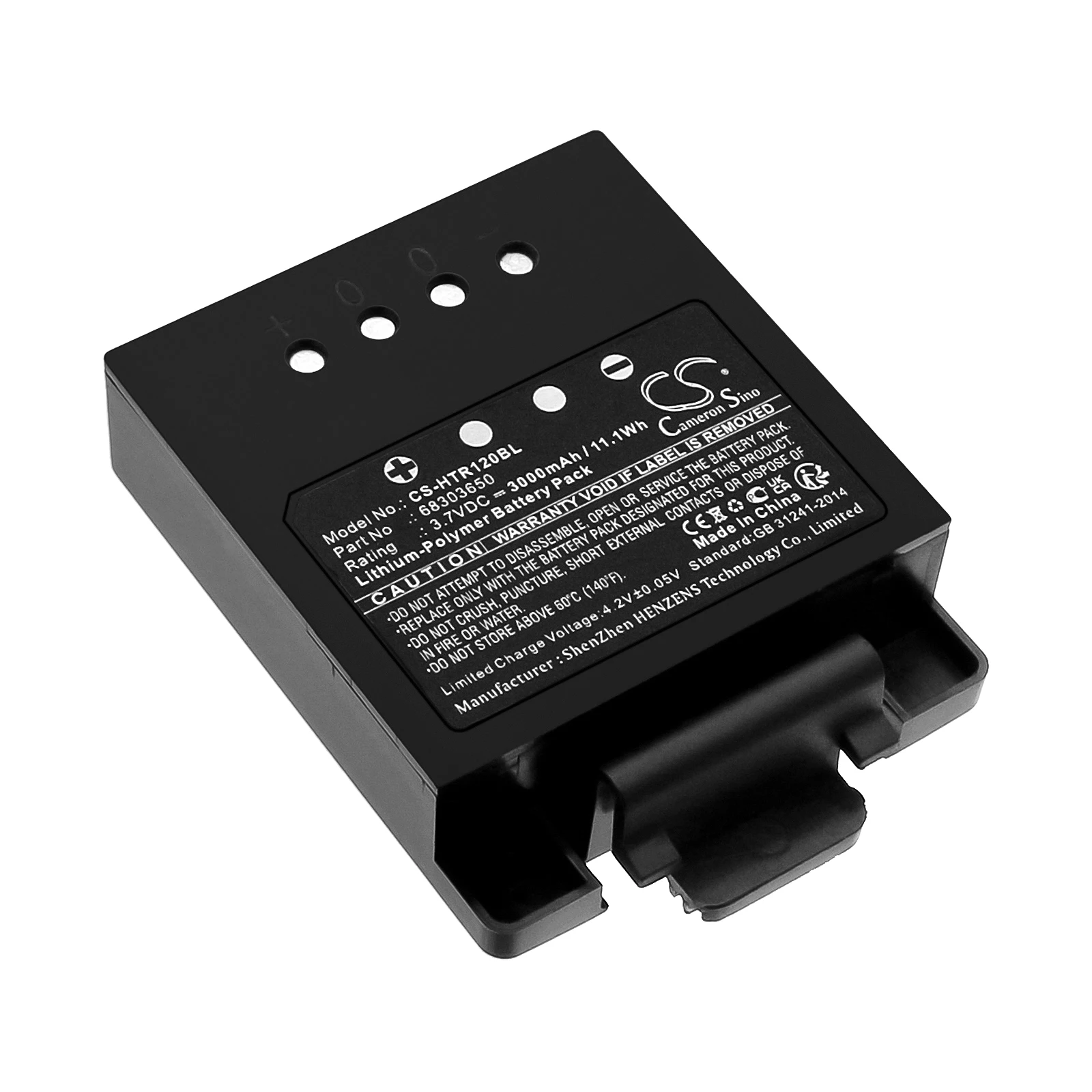 

CS Replacement Battery For Hetronic ERGO-120 68303650 3000mAh / 11.1Wh