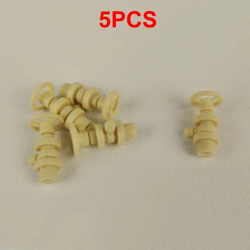 5PCS Miniature Firefighting Valve 17x10mm Resin Parts Shipboard Water Valves Equipment for Static Ship Model Diorama Accessory