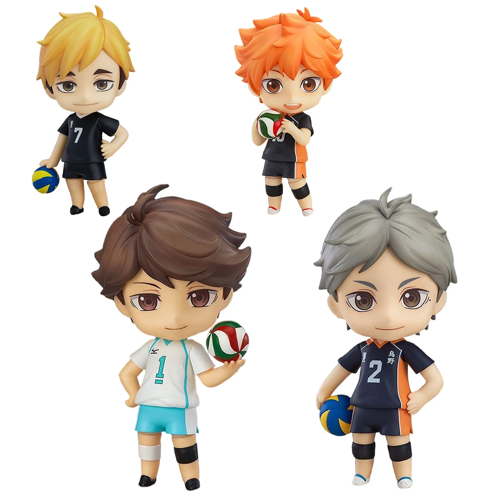 10CM Haikyuu Anime Nishinoya Yuu Hinata Shouyou Figur Anzug Animation Modell Spielzeug Geschenke Sammlung Dekoration Ornamente PVC