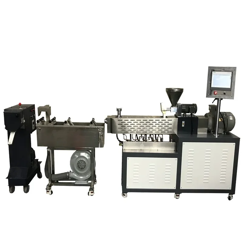 Recycling Machine 2026 Wholesale Plastic Extruder Laboratory R & D Granulator Small Twin Screw Granulator Spot