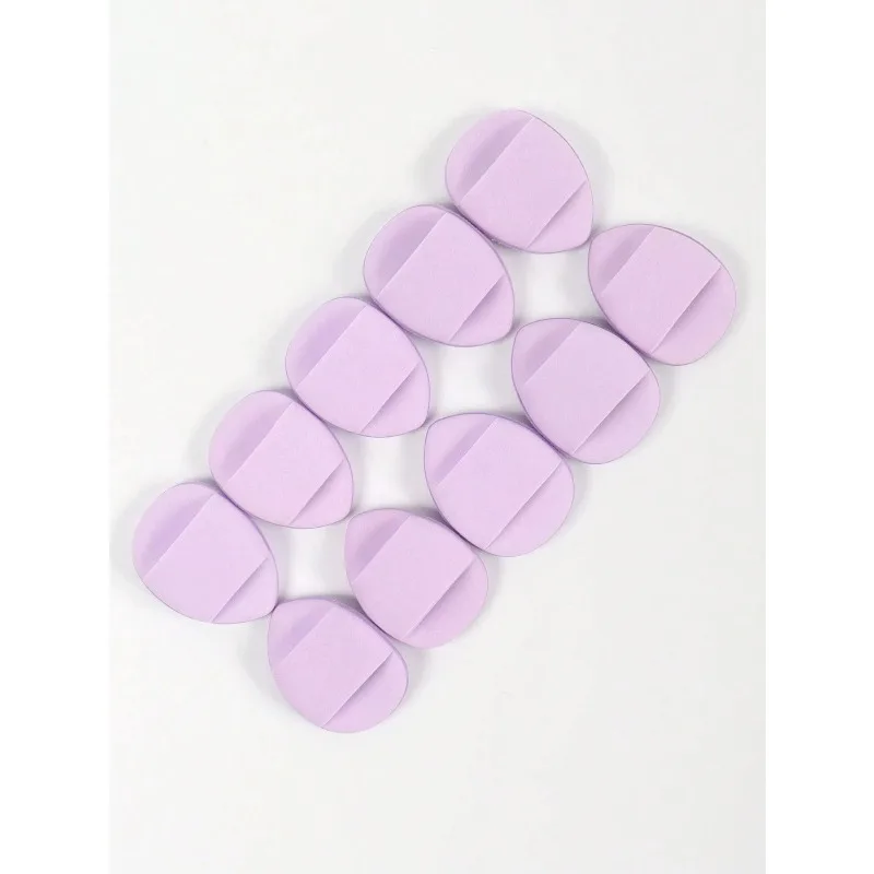 50 قطعة من منتفخة البودرة الصغيرة لوسادة الأصابع، مع منتفخة مسحوق وسادة هوائية، إسفنجة مزج خالية من اللاتكس ومنفخة مكياج لمستحضرات التجميل