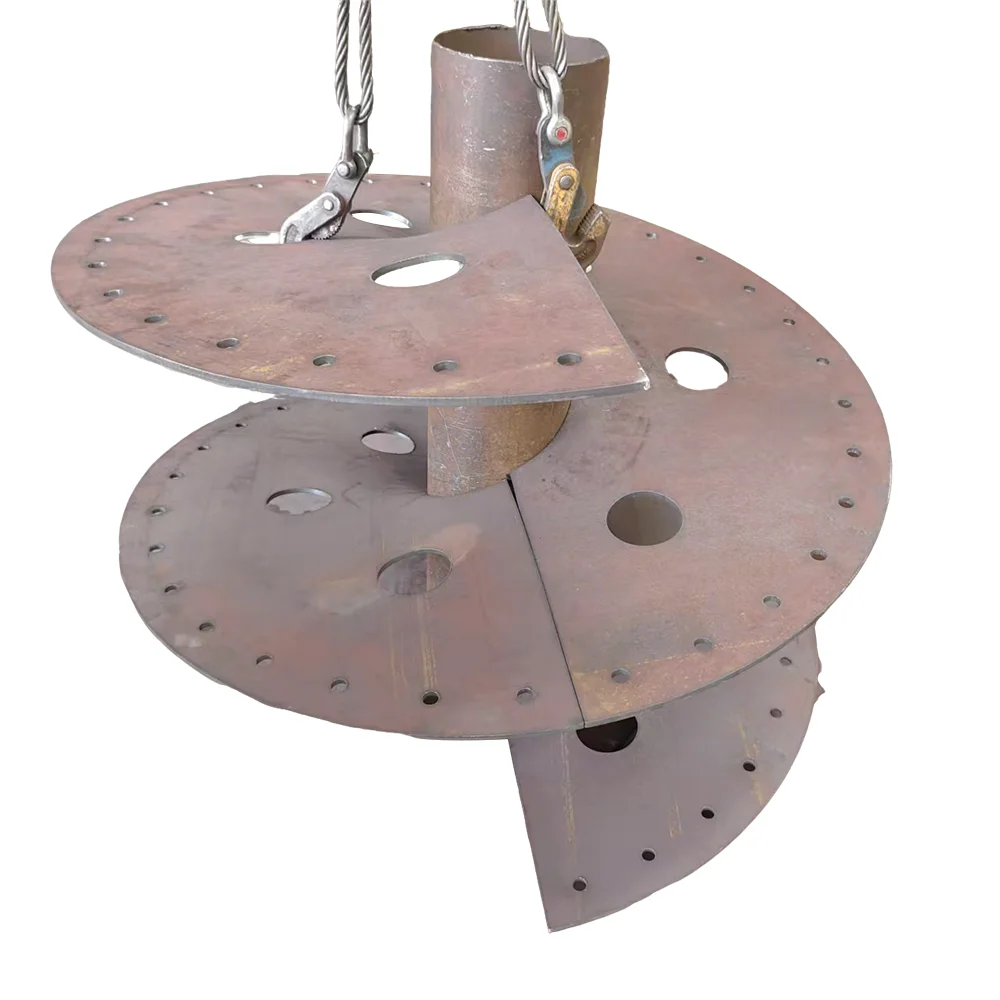 Custom Stainless Steel Sand Washer with Oversized Spiral Blades and Large-Diameter Spiral Conveyor Shafts Factory