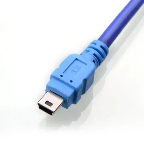 mini-usb-datakabel T-ports usb-laddningskabel USB-kabel 2.0 A-hane till mini-B 5-stifts 5-stifts T-ports miniUSB för enheter MP3 MP4 kamera 6 best sales USB A till B - №6