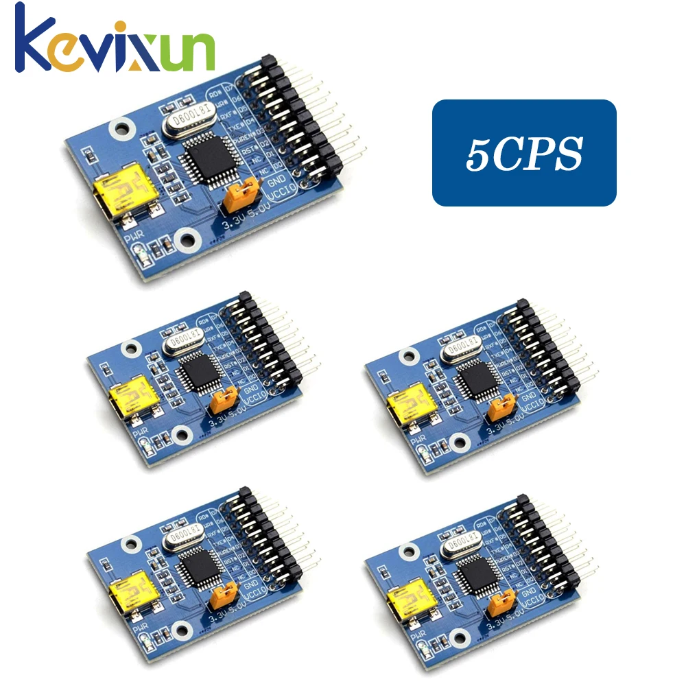 1-5pcs FT245 USB Module FT245R FT245RL USB Communication Development Board Kit USB TO Parallel FIFO NEW