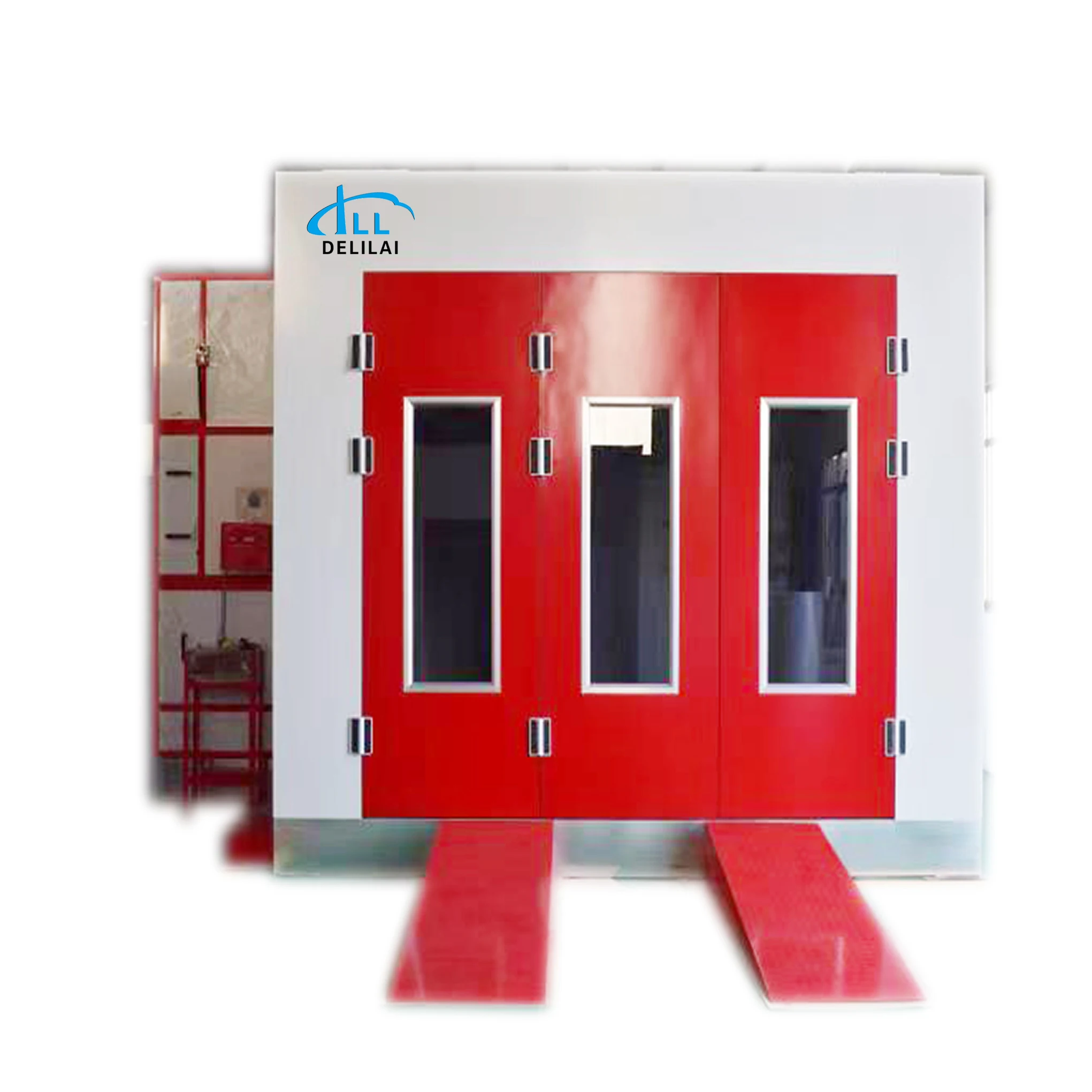 Factory Price Car Paint Booth Luxurious Automotive Spray Painting And Baking Oven Spray Room
