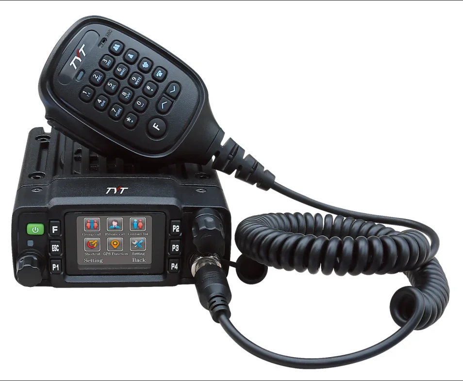 

TYT 4G Two Way Radio Station Waterproof IP-58 Diga-Talk Two-Way PTT In-Vehicle Radio With Nationwide Coverage On 4G LTE