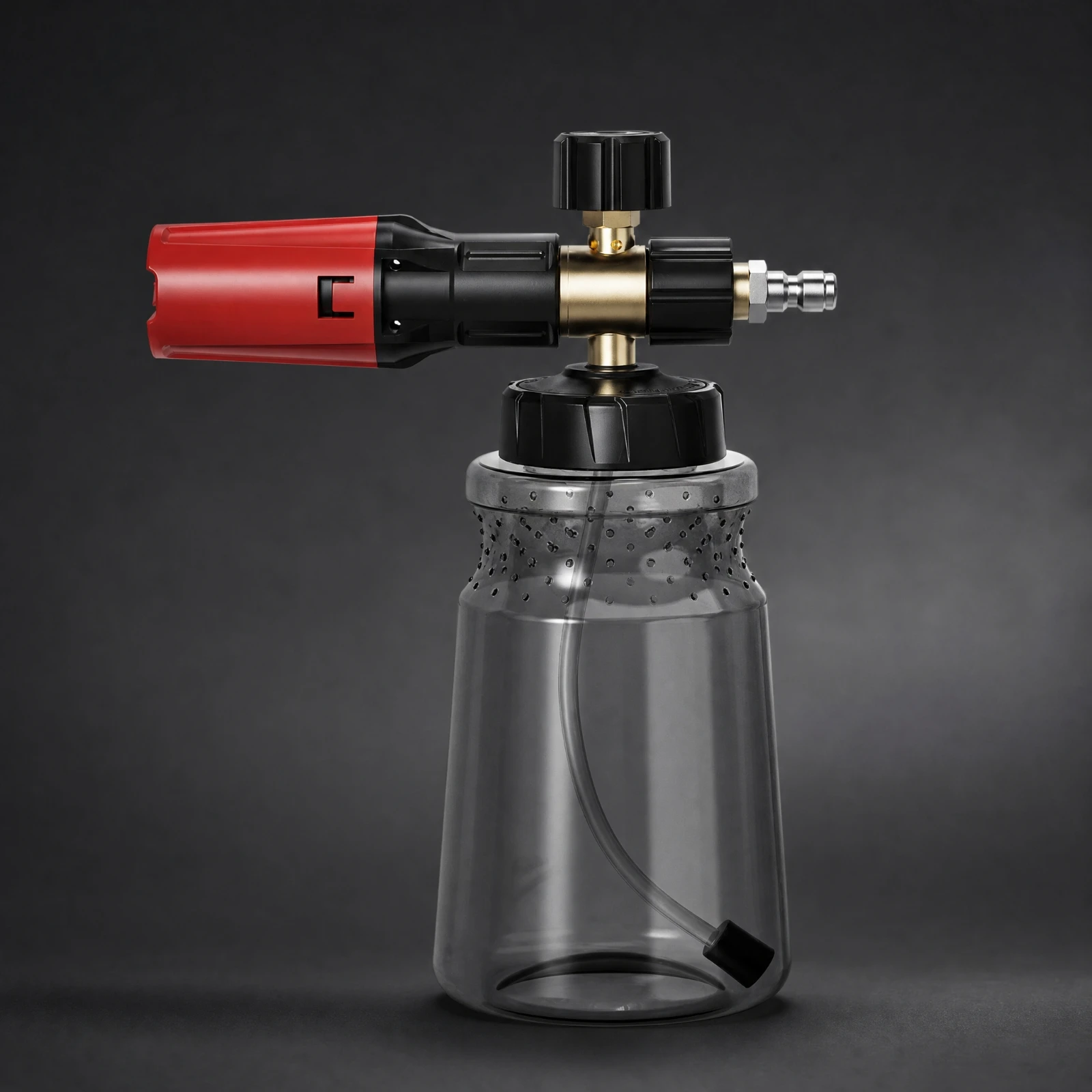 Pressure Washer Foam Cannon Long-Lasting Foam Cannon with Bottle Reservoir Detachable Compact for Car Washing