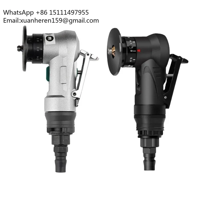 Pneumatic Finishing Tool Chamfering Machine Variable Speed Turbine Motor Multiple Disc Sizes for Glass Mold Polishing