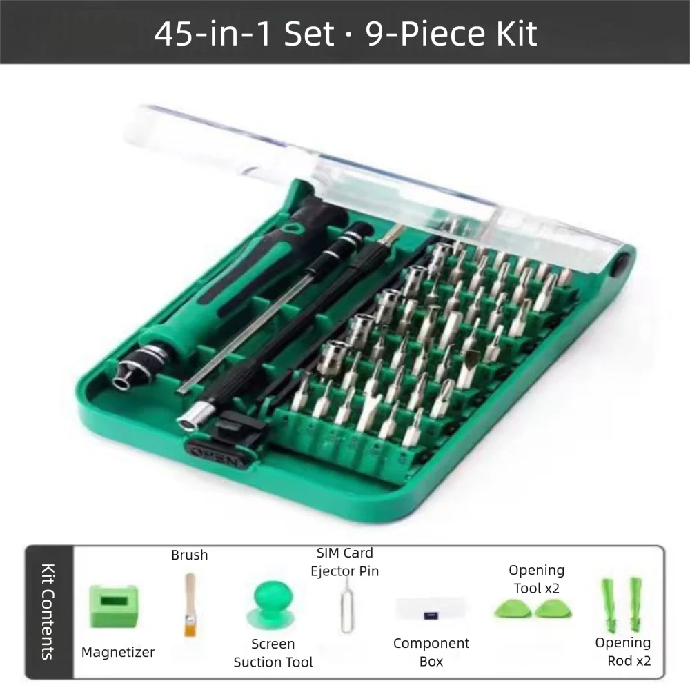 

Torx Precision Screwdriver Set Hex Magnetic Repair Tool Kit Stainless Steel Slotted Magnetic Screwdriver Phone Repair