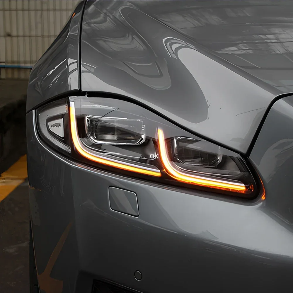 

Upgrade New Car Front lamps Assembly For Jaguar XJ 2012-2019 LED Auto Headlights Dual Projector Lens Plug and Play Accessories