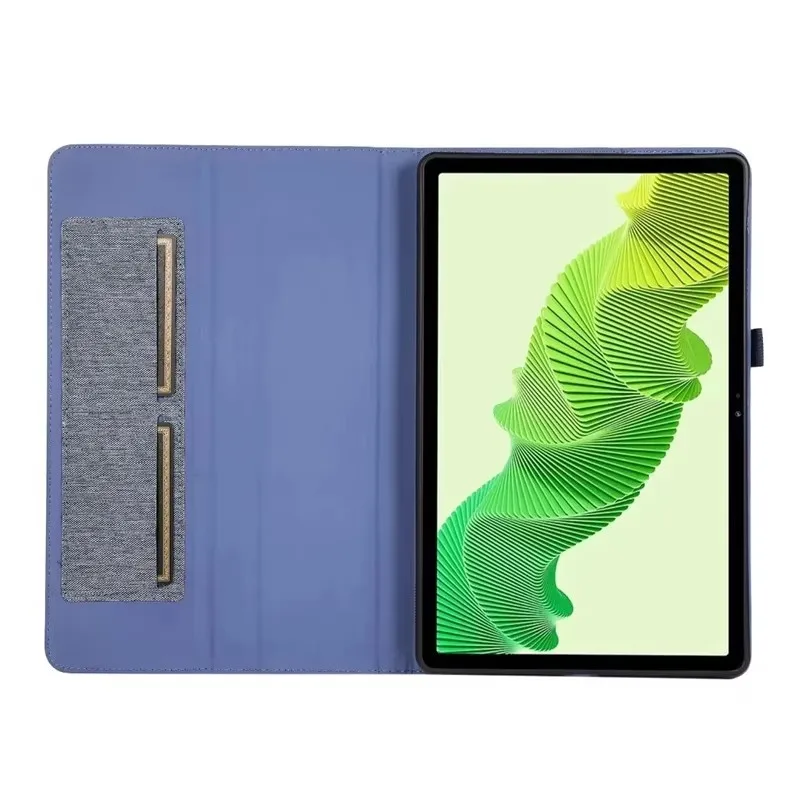 Oxford Doek Tablet Case Voor Xiaomi Redmi Pad Se 8.7 Inch 2024 Smart Wake/Slaap Doek Textuur Beschermhoes