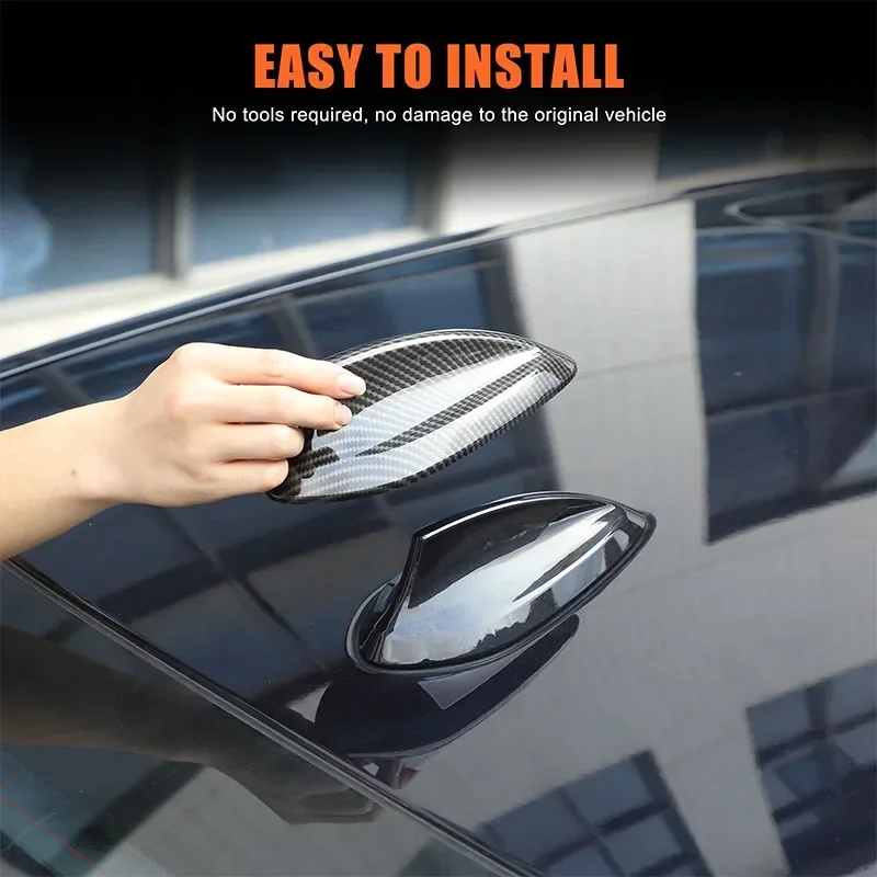 

For BMW M2 M3 M4 12345 7 Series X1 X3 F22 F30 F34 F80 F87 F32 F36 F82 G11 G20 G12 G30 ABS Shark Fin Antenna Cover