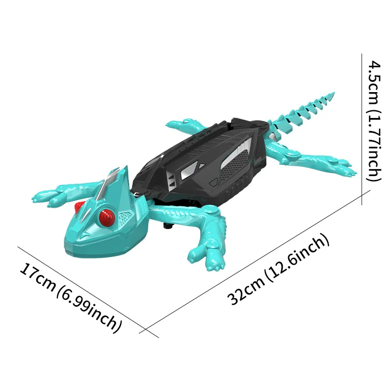 Remote Control Wall Climbing Lizard Toy Simulation Electric Gecko Prank Trick Party Interactive Game For Adults