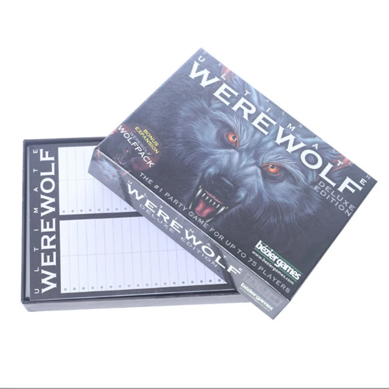 One Night Ultimate Werewolf Series All English Adult Gathering Strategy Game Card Family